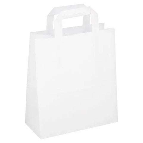 FyNite Medium Block Bottom Take-Away Food Bags-100pcs - Honesty Sales U.K