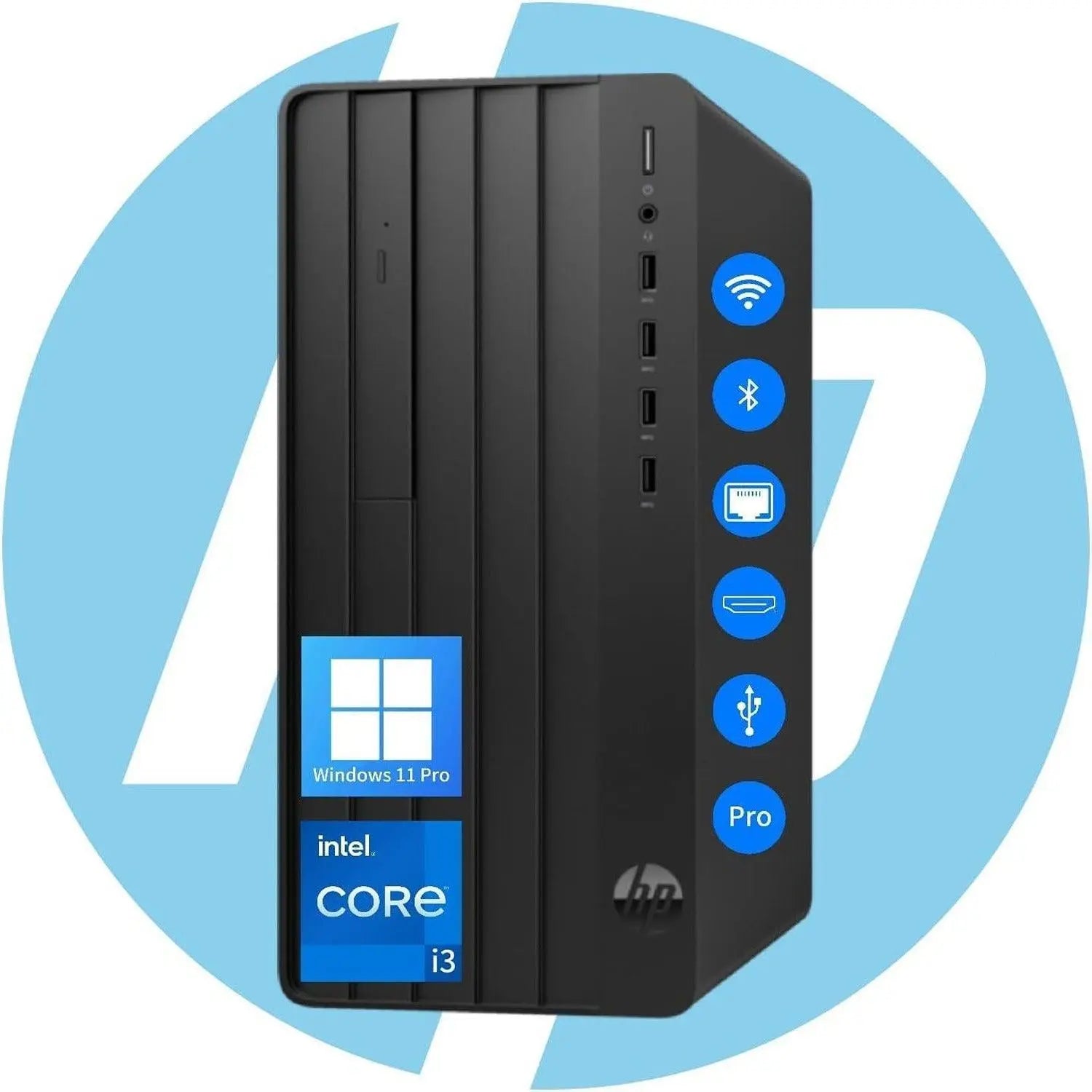 HP Pro Tower 290 G9 Core i3-12100 4GB Ram 1TB HD DVDRW Win 10 Pro - 5W7G9ES - Honesty Sales U.K