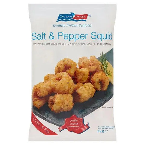 Ocean Pearl Salt & Pepper Squid 1kg - Honesty Sales U.K