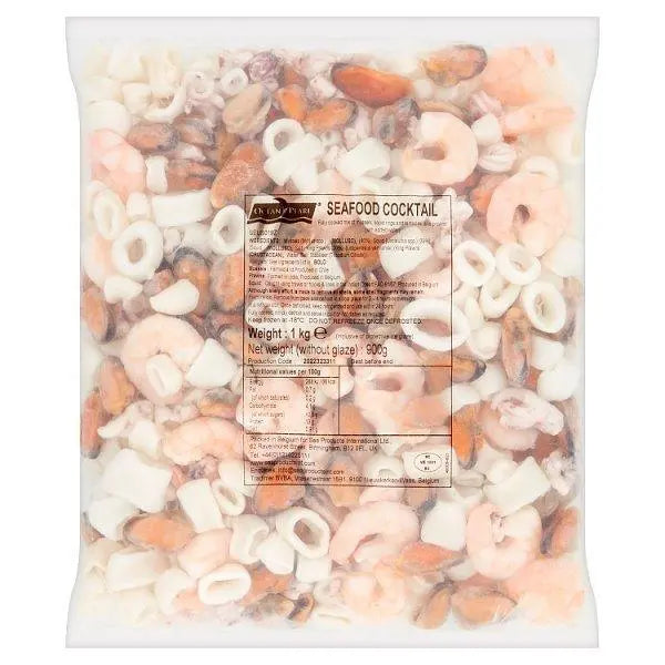 Ocean Pearl Seafood Cocktail 1kg - Honesty Sales U.K