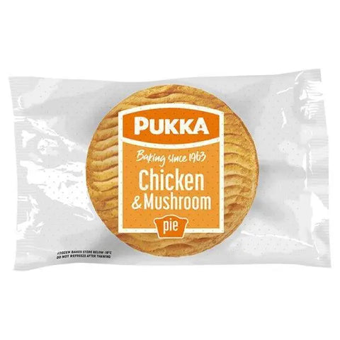 Pukka Chicken & Mushroom Pie - Honesty Sales U.K