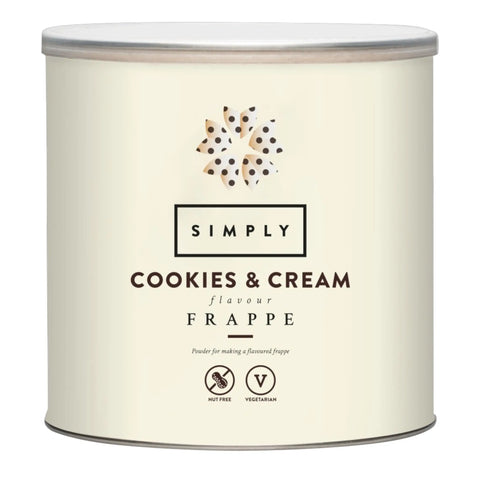 Simply Cookies and Cream Frappe Powder (1.75kg) Simply