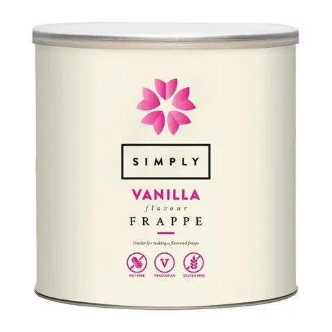 Simply Vanilla Frappe Powder Simply