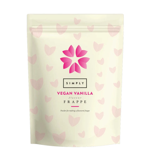 Simply Vegan Vanilla Frappe Powder Simply