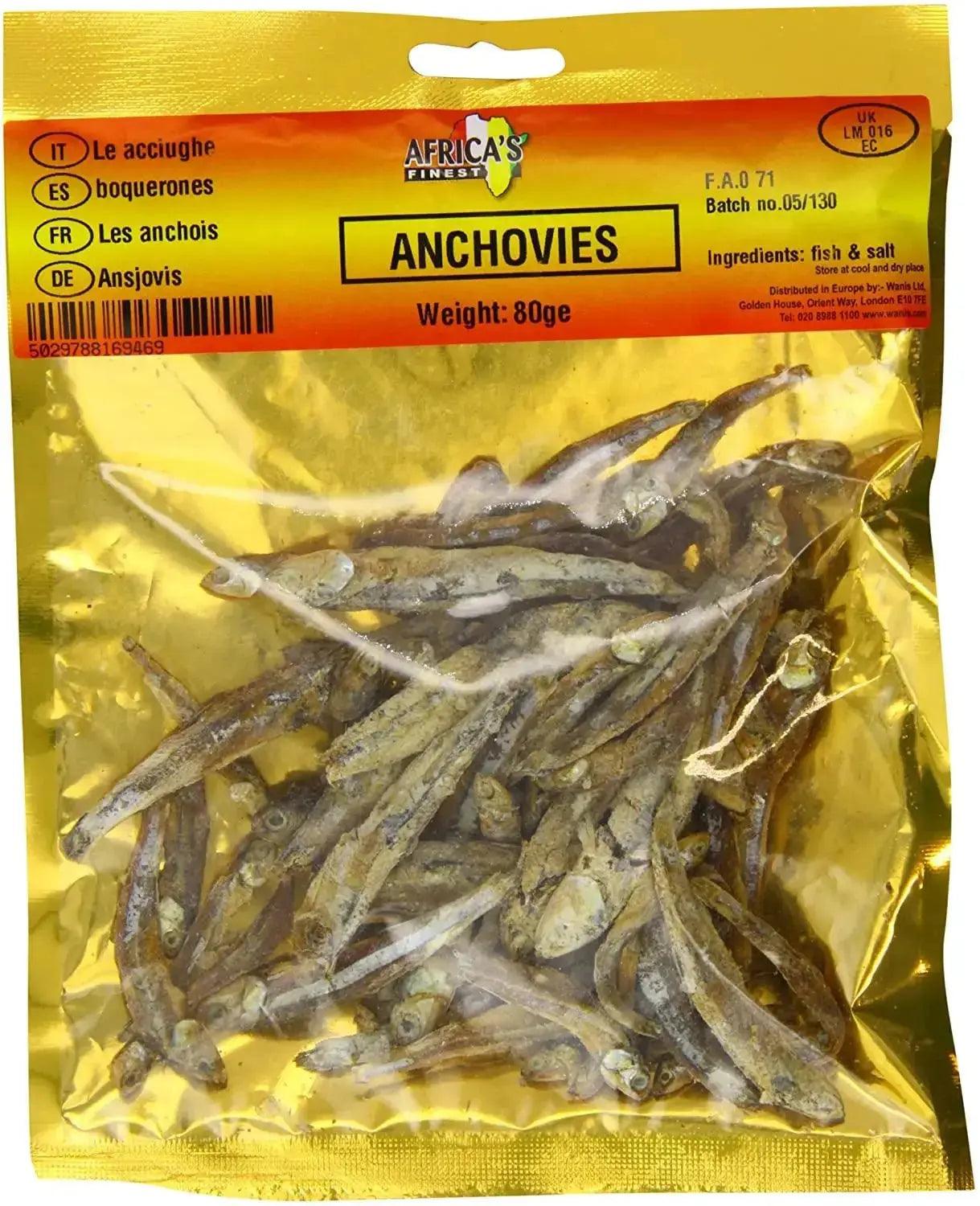 Africa's Finest Dried Anchovies - Pack a Lot of Nutritional Value - Honesty Sales U.K
