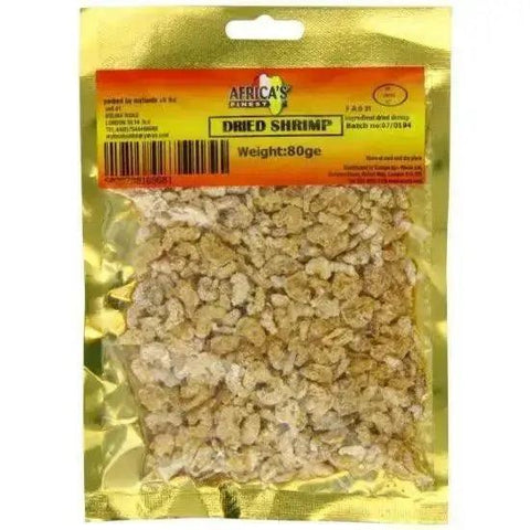 Africa’s Finest Dried Shrimp 80g cool dry place - Honesty Sales U.K