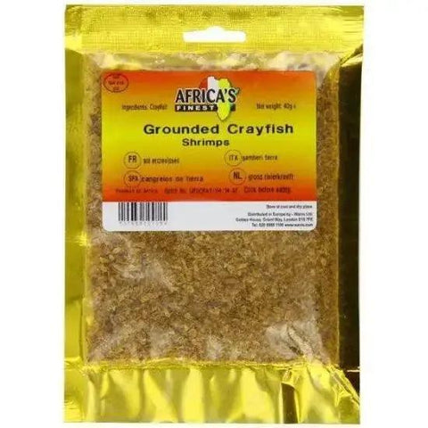 Africa's Finest Ground Crayfish 40g, 70g - Honesty Sales U.K