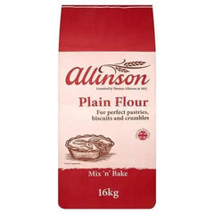 Allinson Mix 'n' Bake Plain Flour 16kg - Honesty Sales U.K