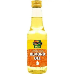 Almond Oil Tropical Sun - 100% Pure - 250ml - Honesty Sales U.K