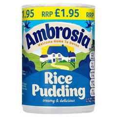 Ambrosia Rice Pudding 400g (Case of 12) - Honesty Sales U.K