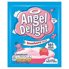 Angel Delight Strawberry Dessert Mix 59g (Case of 21) - Honesty Sales U.K