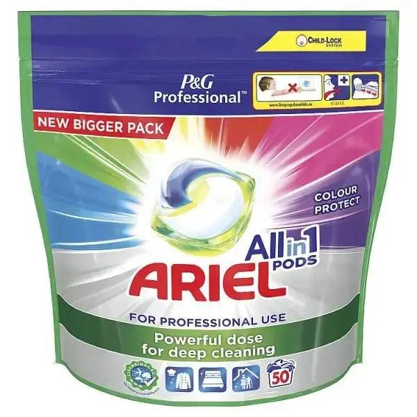 Ariel AllIn1 Professional Pods Washing Liquid Capsules Regular 2x50 Washes - Honesty Sales U.K