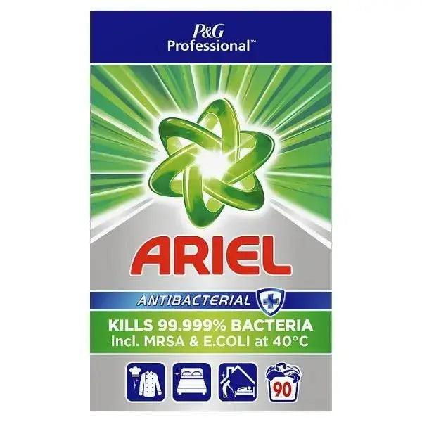 Ariel Professional Powder Detergent Antibacterial 5.85kg 90 Washes - Honesty Sales U.K