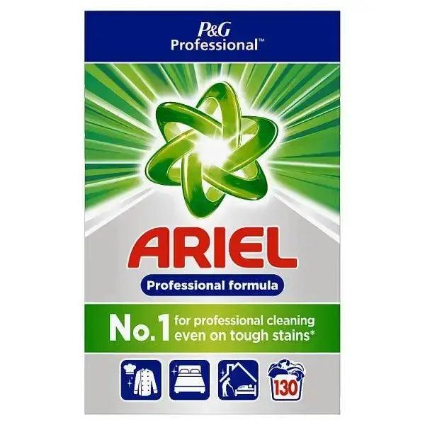 Ariel Professional Powder Detergent Regular 8.45kg 130W ash - Honesty Sales U.K