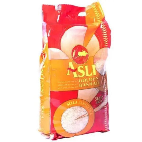 Asli Golden Basmati Rice - 5kg, 10kg - Honesty Sales U.K