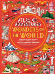 Atlas of Adventures Wonders of the World by Ben Handicott - Honesty Sales U.K