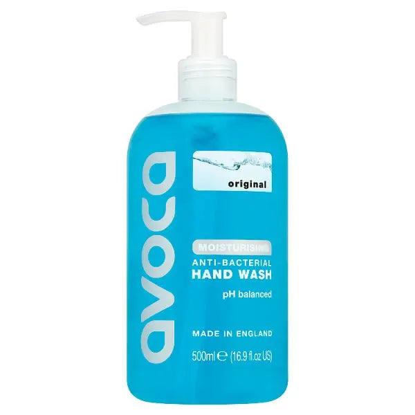 Avoca Original Moisturising Anti-Bacterial Hand Wash 500ml (Case of 6) - Honesty Sales U.K