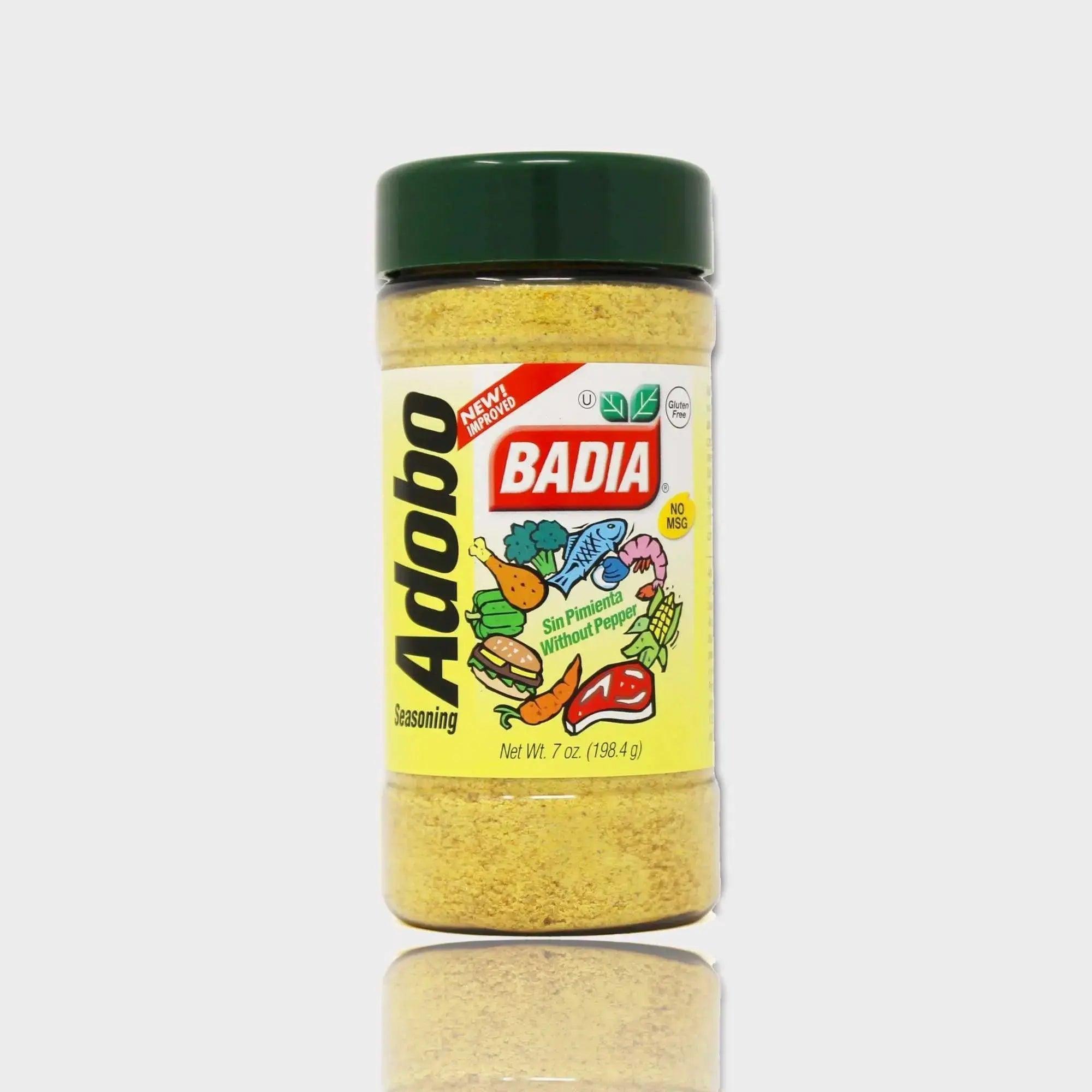 Badia Adobo Without Pepper for Meats, Poultry, Fish, Seafood and Vegetables - Honesty Sales U.K