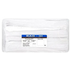 Bag It, White Sulphite Bags 10" x 10", 8.5" x 8.5" Strung Approx 1000 - Honesty Sales U.K