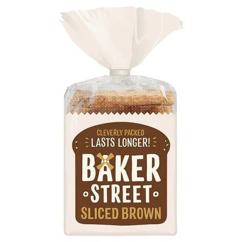 Baker Street Sliced Brown 600g - Honesty Sales U.K