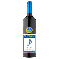 Barefoot Merlot Red Wine 750ml (Case of 6) Barefoot