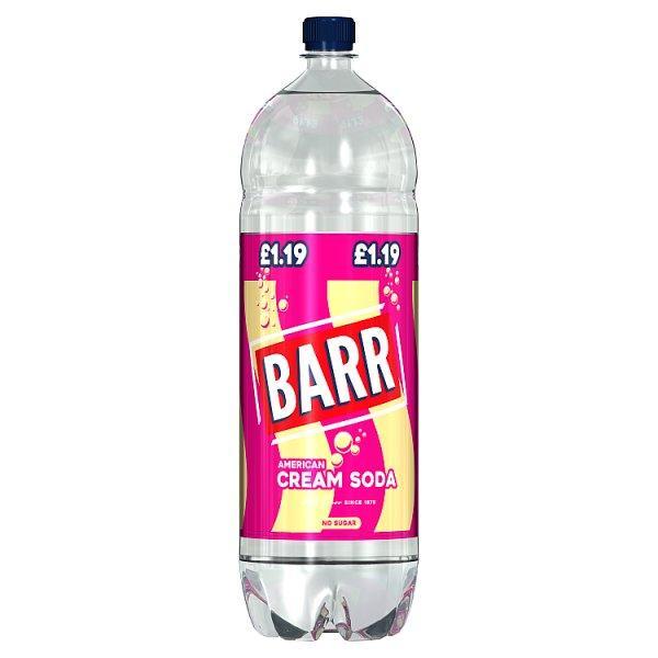 Barr American Cream Soda 2 Litre ()Case of 6 - Honesty Sales U.K