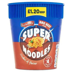 Batchelors BBQ Beef Flavour Super Noodles 75g (Case of 8) - Honesty Sales U.K