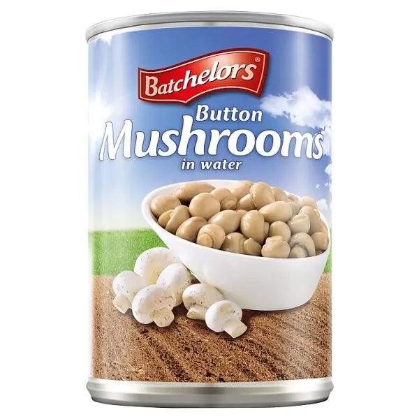 Batchelors Button Mushrooms in Water 285g (Case of 12) - Honesty Sales U.K