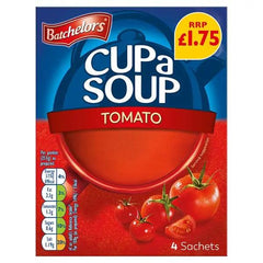 Batchelors Cup a Soup Tomato 4 Instant Soup Sachets 93g (Case of 9) - Honesty Sales U.K