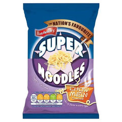 Batchelors Super Noodles Chow Mein Flavour Noodle Block 90g (Case of 8) - Honesty Sales U.K