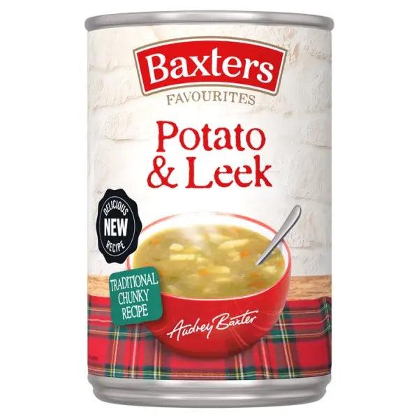 Baxters Favourites Potato & Leek 400g (Case of 12) - Honesty Sales U.K