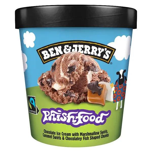 Ben & Jerry's Ice Cream Phish Food 465 ml - Honesty Sales U.K