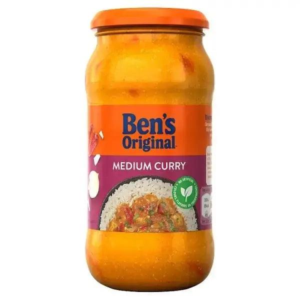 Bens Original Medium Curry Sauce 440g (Case of 6) - Honesty Sales U.K
