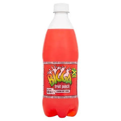 Bigga Fruit Punch Flavour Soft Drink 600ml (Case of 12) - Honesty Sales U.K