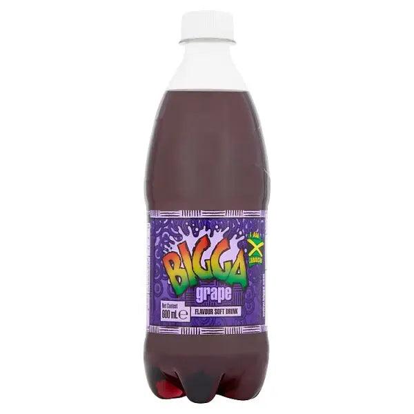 Bigga Grape Flavour Soft Drink 600ml (Case of 12) - Honesty Sales U.K