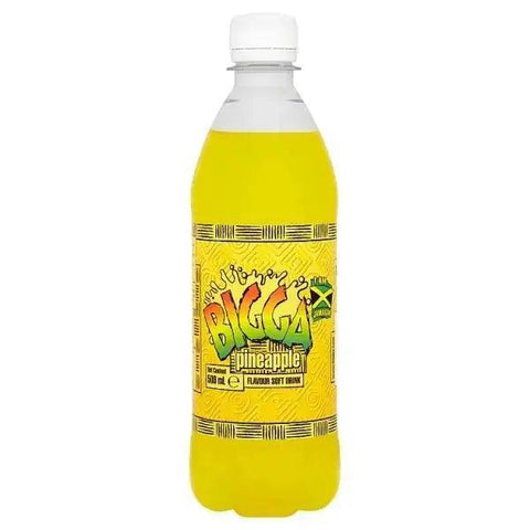 BIGGA Pineapple 500ML (Case of 12) - Honesty Sales U.K