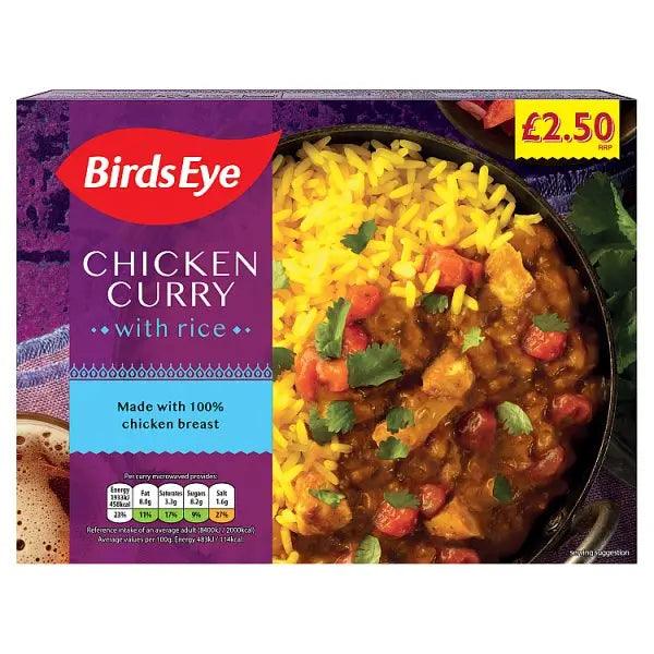 Birds Eye Chicken Curry with Rice 400g - Honesty Sales U.K