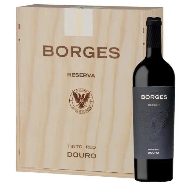 BORGES Douro Reserva Red Wine (Case of 3 x 75cl in Premium Wooden Case) BORGES