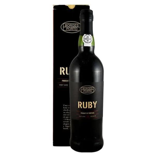 BORGES RUBY with individual cardboard case Case of 6 x 75cl BORGES
