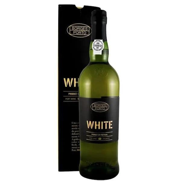BORGES WHITE PORT with individual cardboard case Case of 6 x 75cl BORGES