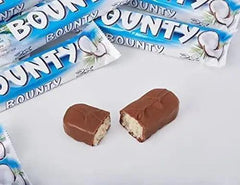 Bounty Coconut Milk Chocolate Duo Bar 57g (Case of 24) - Honesty Sales U.K