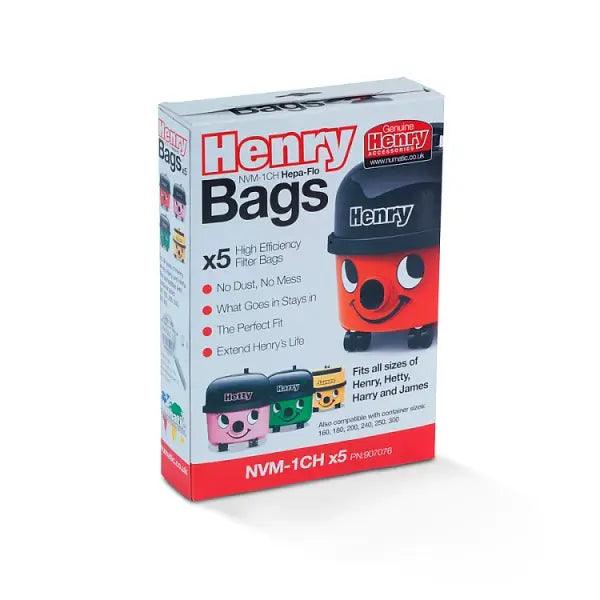 Box of Henry HepaFlo Filter Bags - Honesty Sales U.K