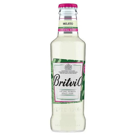 Britvic Mojito Non-Alcoholic Cocktail Mixer 200ml (Case of 24) - Honesty Sales U.K