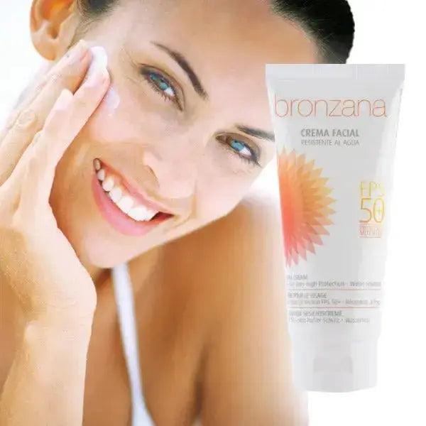 Bronzana Facial Sun Cream SPF50 An excellent facial sun cream - Honesty Sales U.K