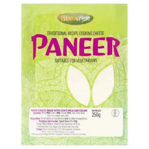 Buda Fresh Paneer 250g (Case of 12) - Honesty Sales U.K