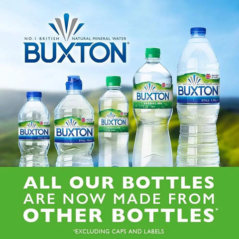 Buxton Still Natural Mineral Water 8 x 50cl Buxton