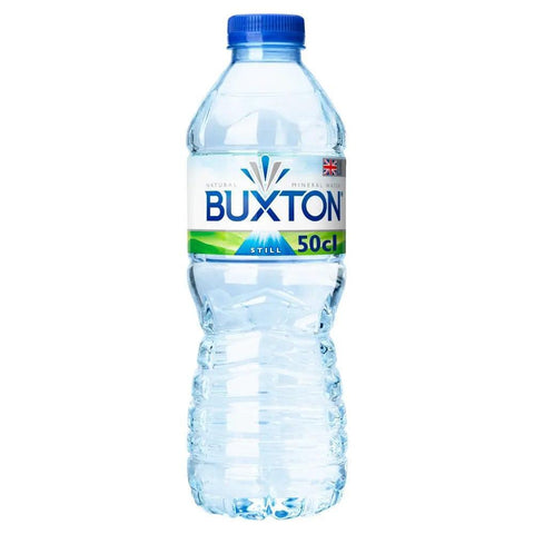 Buxton Still Natural Mineral Water 8 x 50cl Buxton