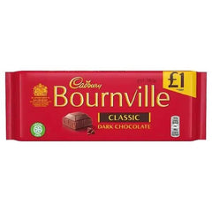 Cadbury Bournville Classic Dark Chocolate Bar 100g - Honesty Sales U.K