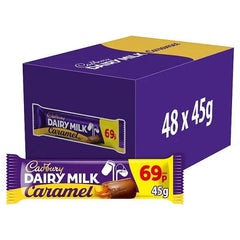 Cadbury Dairy Milk Caramel 60p Chocolate Bar 45g (Case of 48) Cadbury