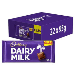 Cadbury Dairy Milk Chocolate Bar 95g Cadbury